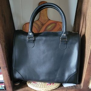 Vintage American Apparel Leather Satchel